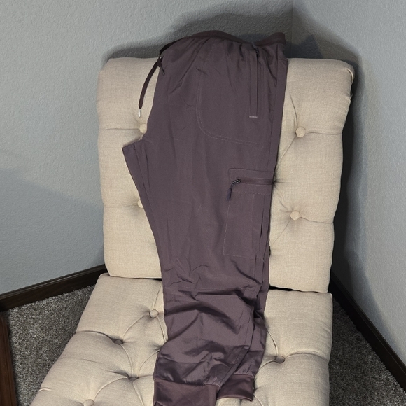 Women's Purple Jogger Pants - Picture 4 of 8